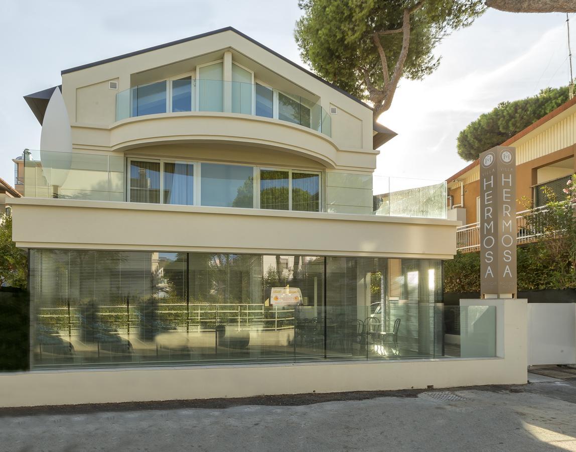 Hotel Villa Hermosa Riccione Exterior foto